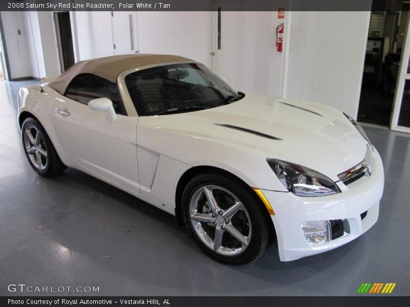  2008 Sky Red Line Roadster Polar White