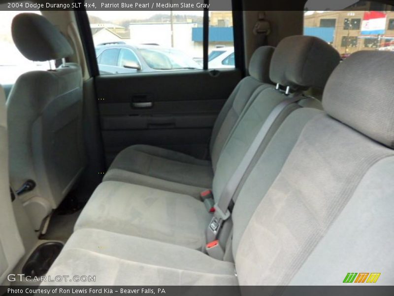 Patriot Blue Pearl / Medium Slate Gray 2004 Dodge Durango SLT 4x4