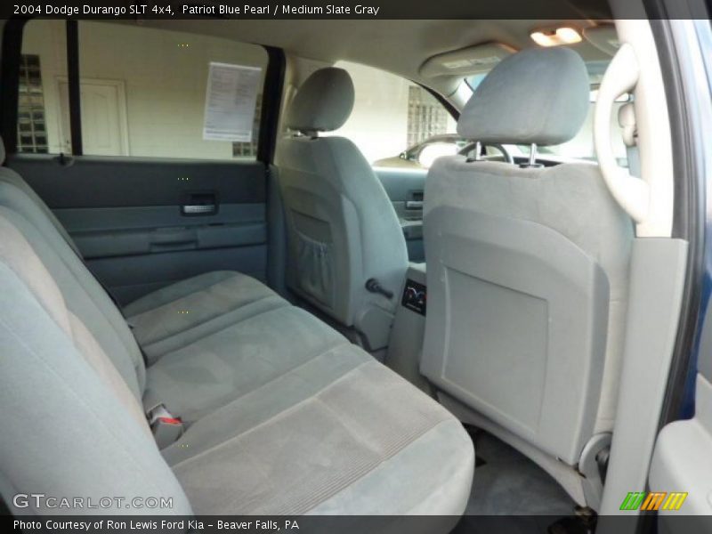 Patriot Blue Pearl / Medium Slate Gray 2004 Dodge Durango SLT 4x4