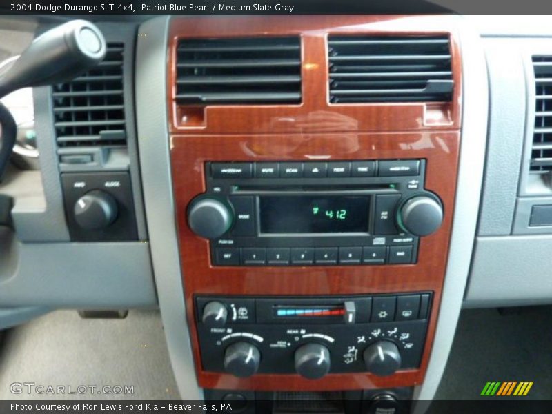 Patriot Blue Pearl / Medium Slate Gray 2004 Dodge Durango SLT 4x4