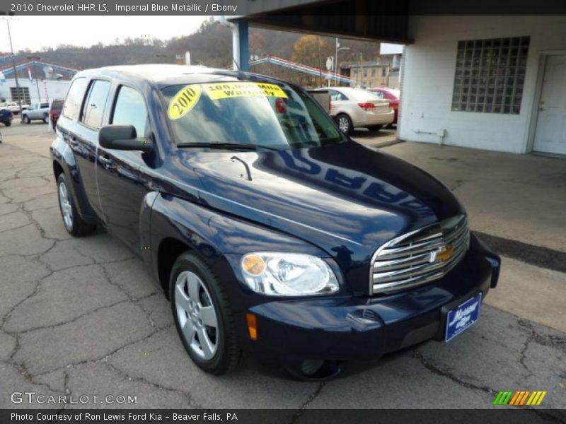 Imperial Blue Metallic / Ebony 2010 Chevrolet HHR LS