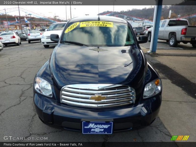 Imperial Blue Metallic / Ebony 2010 Chevrolet HHR LS