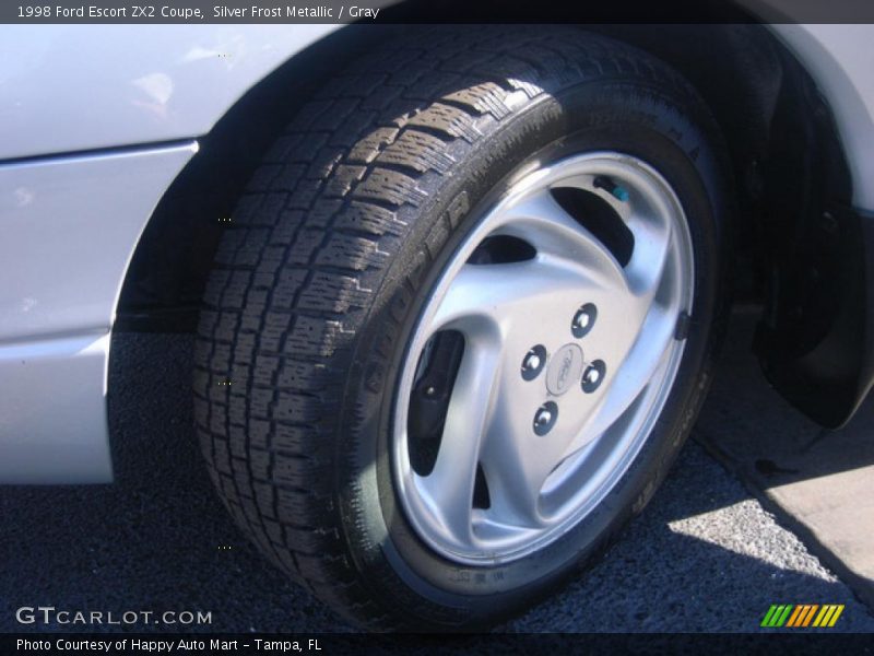 Silver Frost Metallic / Gray 1998 Ford Escort ZX2 Coupe