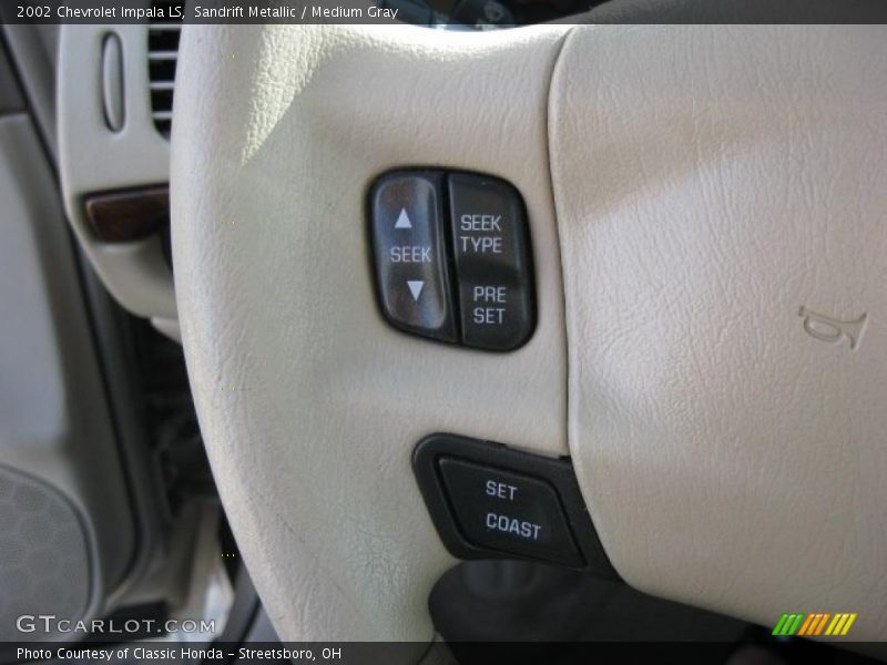 Sandrift Metallic / Medium Gray 2002 Chevrolet Impala LS