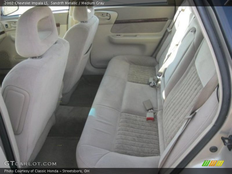 Sandrift Metallic / Medium Gray 2002 Chevrolet Impala LS