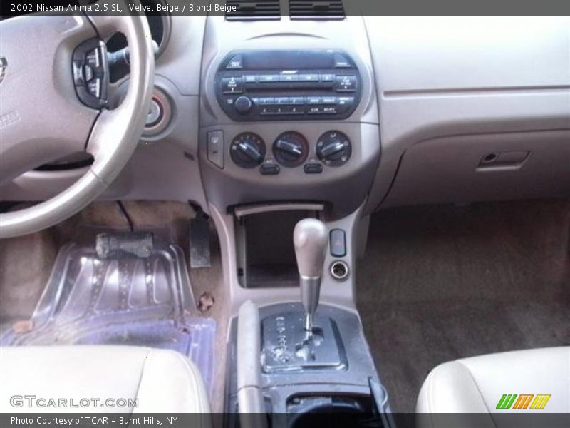 Velvet Beige / Blond Beige 2002 Nissan Altima 2.5 SL