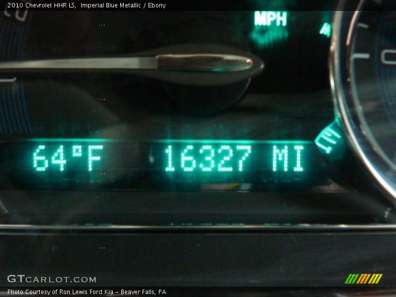 Imperial Blue Metallic / Ebony 2010 Chevrolet HHR LS