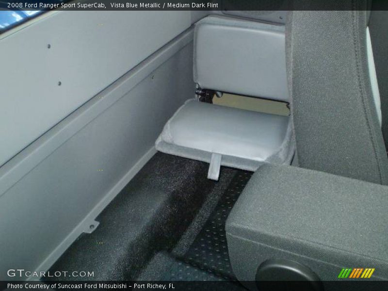 Vista Blue Metallic / Medium Dark Flint 2008 Ford Ranger Sport SuperCab