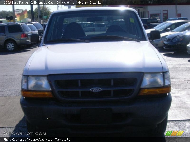 Oxford White / Medium Graphite 1999 Ford Ranger XL Extended Cab