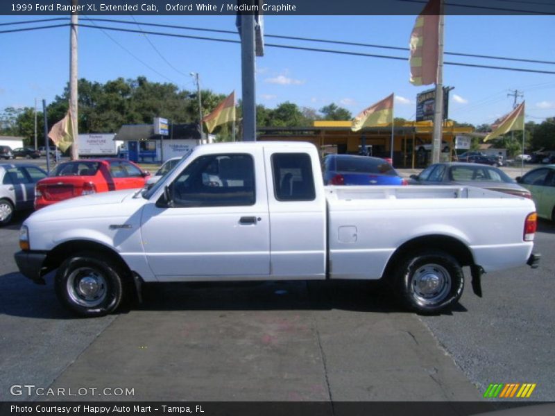 Oxford White / Medium Graphite 1999 Ford Ranger XL Extended Cab