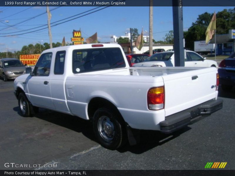 Oxford White / Medium Graphite 1999 Ford Ranger XL Extended Cab
