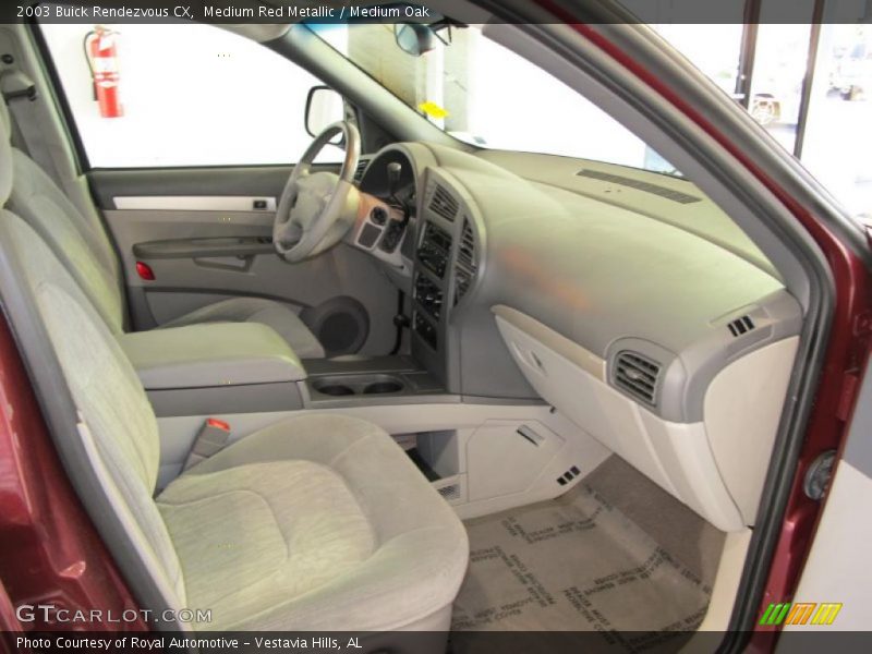 Medium Red Metallic / Medium Oak 2003 Buick Rendezvous CX
