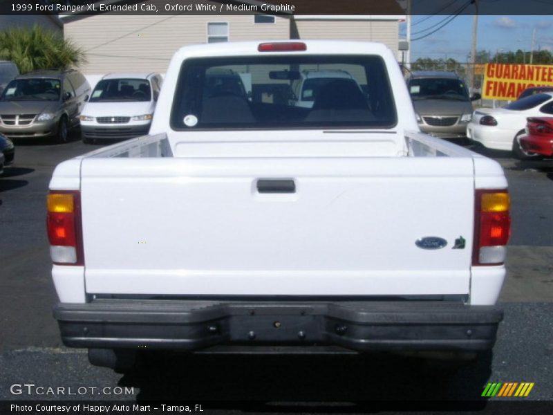 Oxford White / Medium Graphite 1999 Ford Ranger XL Extended Cab