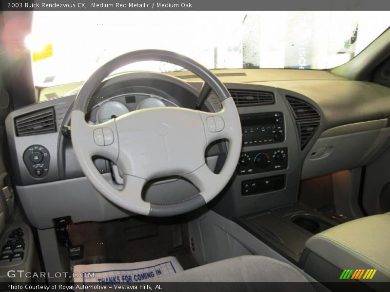 Medium Red Metallic / Medium Oak 2003 Buick Rendezvous CX