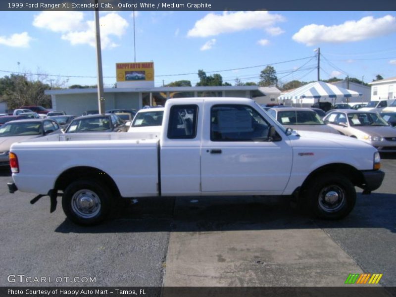 Oxford White / Medium Graphite 1999 Ford Ranger XL Extended Cab