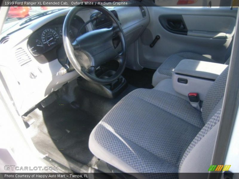 Oxford White / Medium Graphite 1999 Ford Ranger XL Extended Cab
