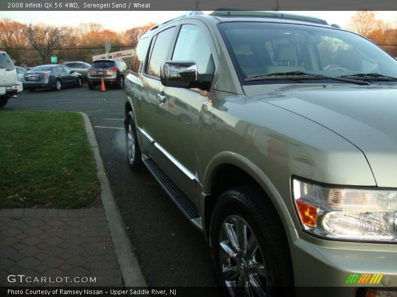 Serengeti Sand / Wheat 2008 Infiniti QX 56 4WD