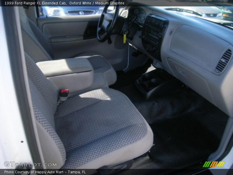 Oxford White / Medium Graphite 1999 Ford Ranger XL Extended Cab