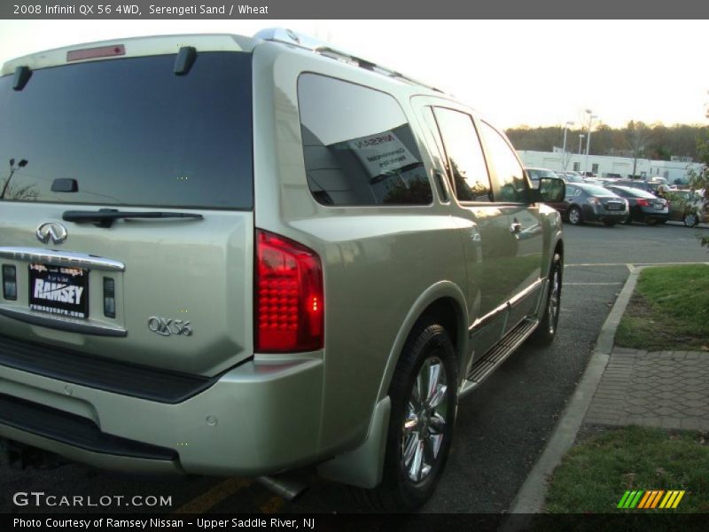 Serengeti Sand / Wheat 2008 Infiniti QX 56 4WD