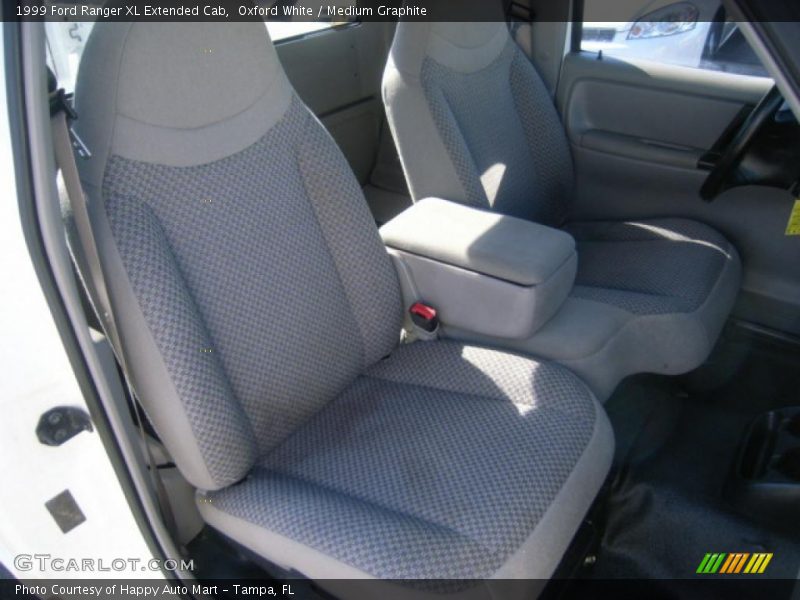 Oxford White / Medium Graphite 1999 Ford Ranger XL Extended Cab