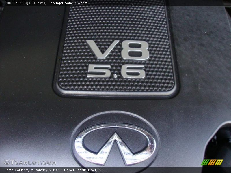 Serengeti Sand / Wheat 2008 Infiniti QX 56 4WD