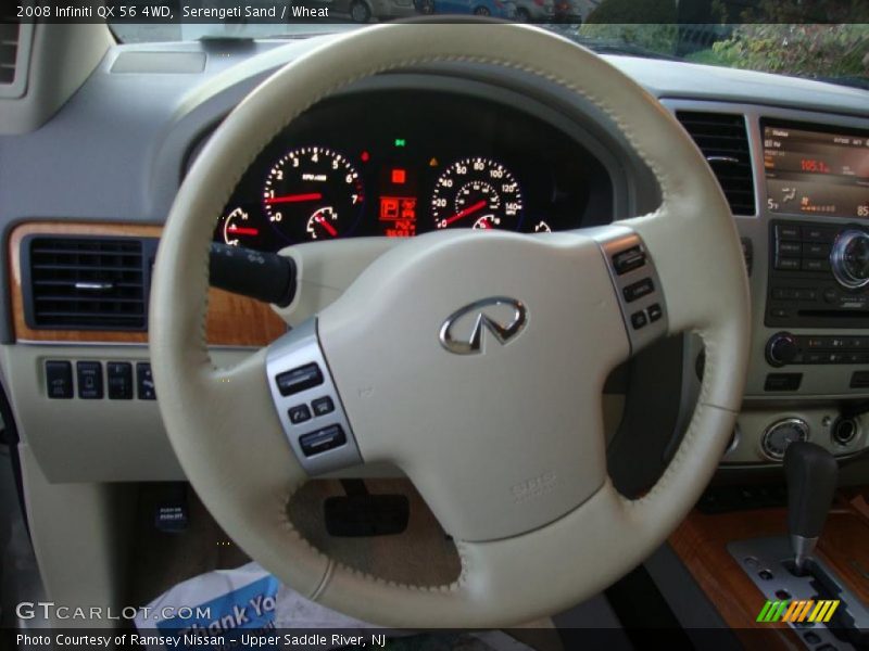 Serengeti Sand / Wheat 2008 Infiniti QX 56 4WD