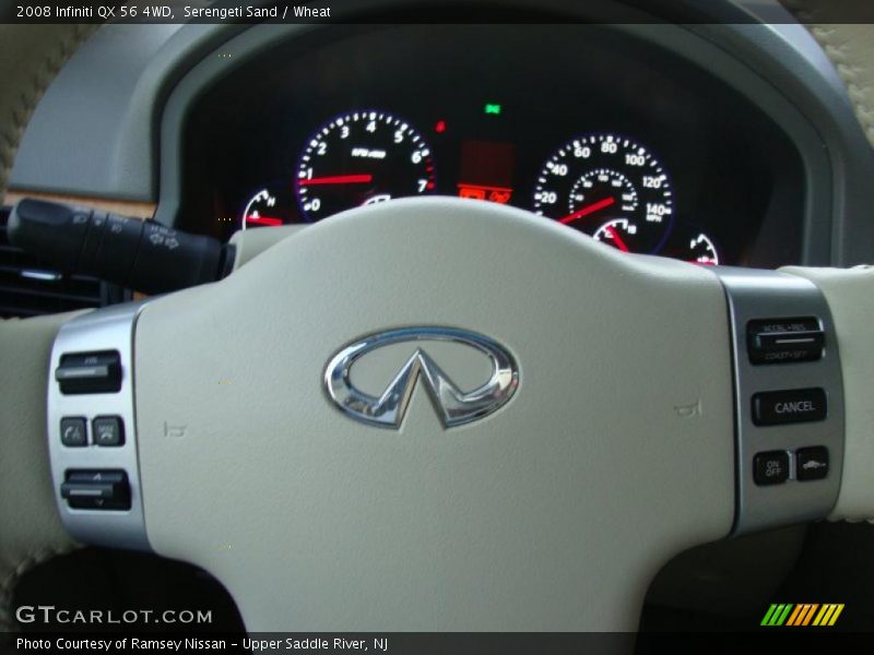 Serengeti Sand / Wheat 2008 Infiniti QX 56 4WD