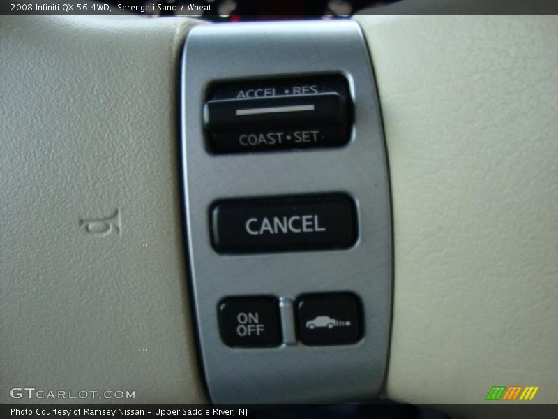Serengeti Sand / Wheat 2008 Infiniti QX 56 4WD