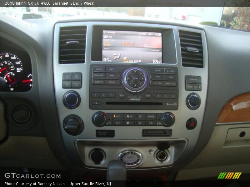 Serengeti Sand / Wheat 2008 Infiniti QX 56 4WD