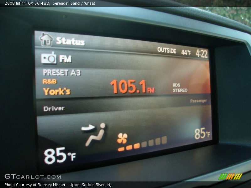 Serengeti Sand / Wheat 2008 Infiniti QX 56 4WD