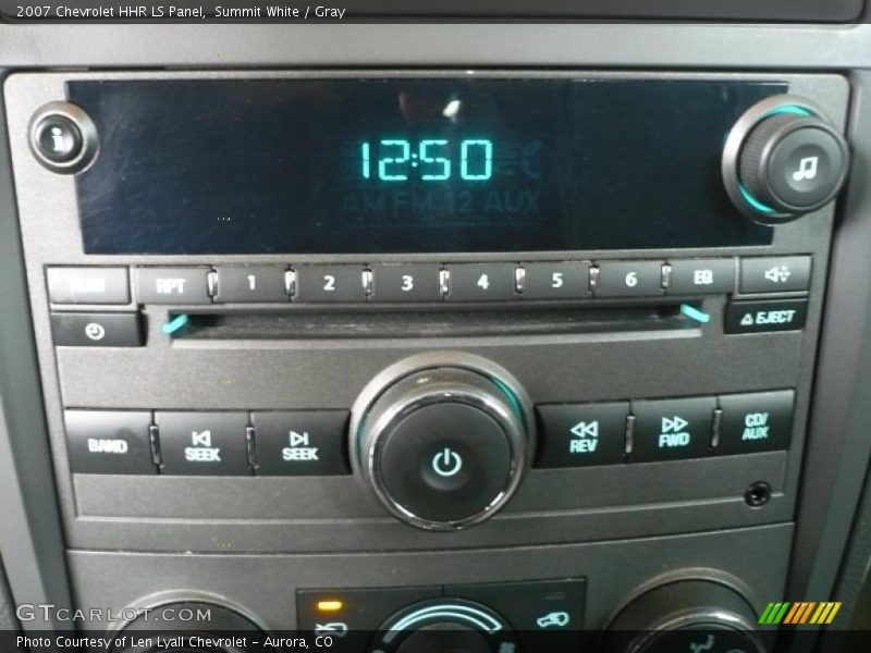 Controls of 2007 HHR LS Panel