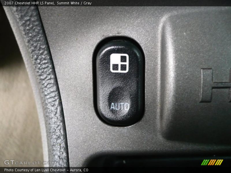 Summit White / Gray 2007 Chevrolet HHR LS Panel
