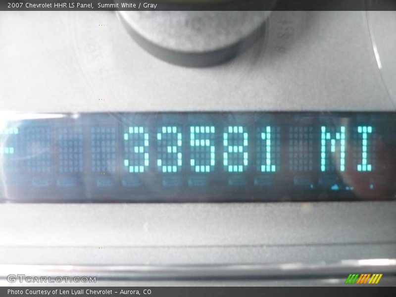 Summit White / Gray 2007 Chevrolet HHR LS Panel