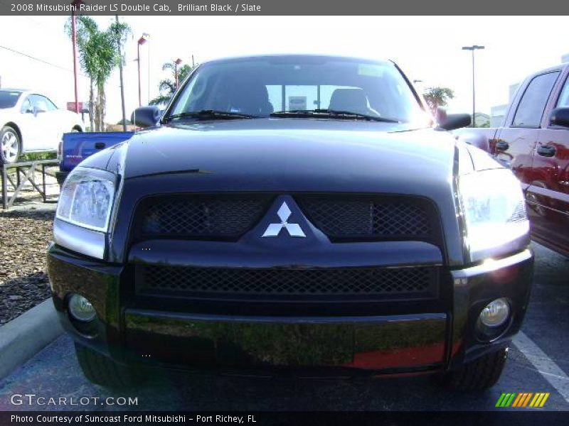 Brilliant Black / Slate 2008 Mitsubishi Raider LS Double Cab