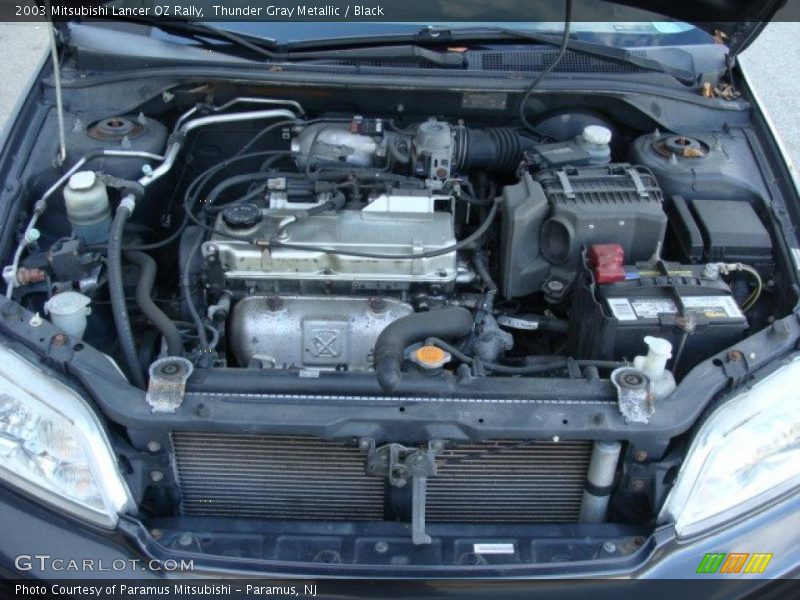  2003 Lancer OZ Rally Engine - 2.0 Liter SOHC 16-Valve 4 Cylinder