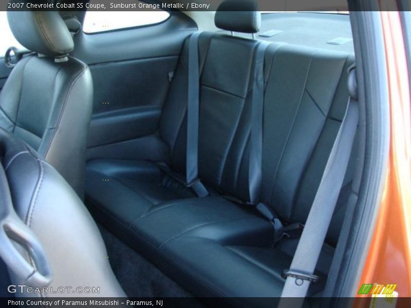  2007 Cobalt SS Coupe Ebony Interior