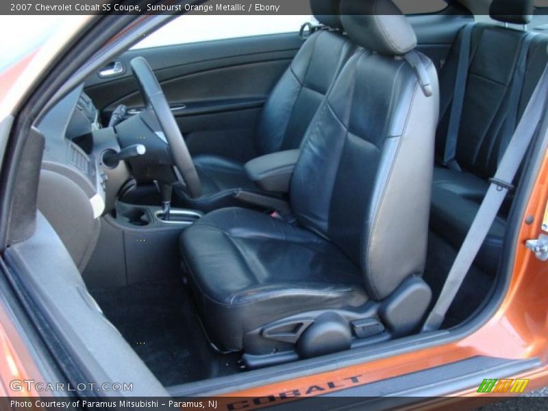 2007 Cobalt SS Coupe Ebony Interior