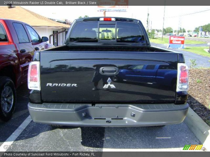 Brilliant Black / Slate 2008 Mitsubishi Raider LS Double Cab