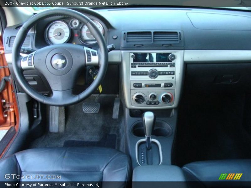 Ebony Interior - 2007 Cobalt SS Coupe 