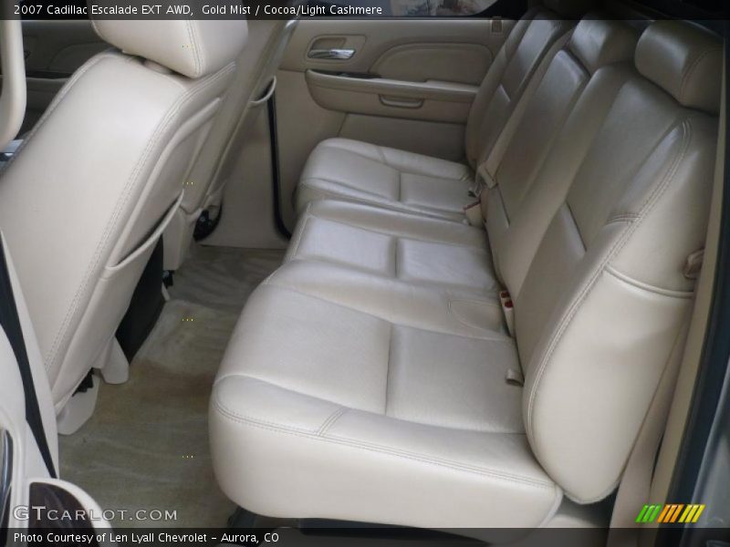 Gold Mist / Cocoa/Light Cashmere 2007 Cadillac Escalade EXT AWD