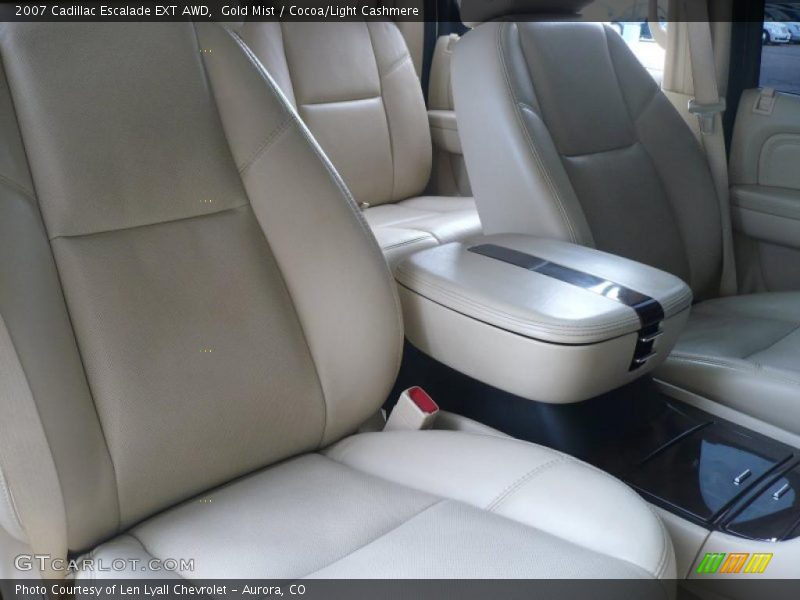 Gold Mist / Cocoa/Light Cashmere 2007 Cadillac Escalade EXT AWD