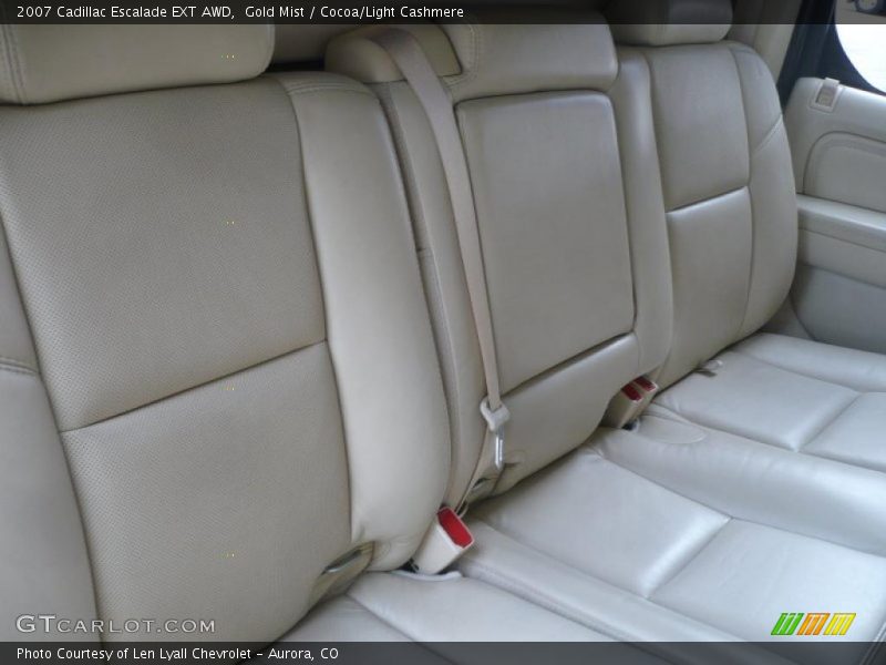 Gold Mist / Cocoa/Light Cashmere 2007 Cadillac Escalade EXT AWD