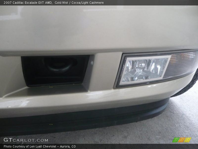 Gold Mist / Cocoa/Light Cashmere 2007 Cadillac Escalade EXT AWD