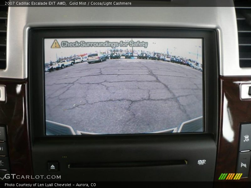Gold Mist / Cocoa/Light Cashmere 2007 Cadillac Escalade EXT AWD