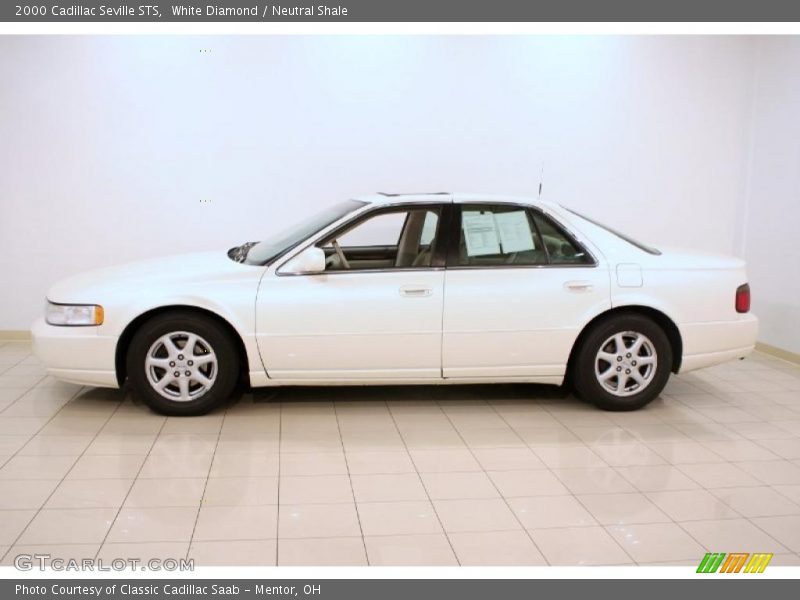 White Diamond / Neutral Shale 2000 Cadillac Seville STS