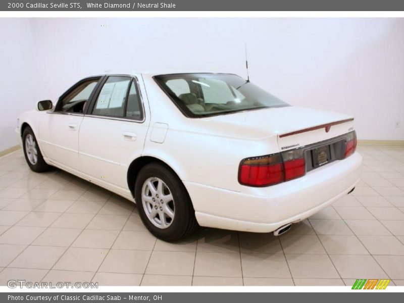 White Diamond / Neutral Shale 2000 Cadillac Seville STS