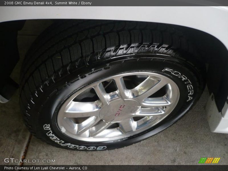 Summit White / Ebony 2008 GMC Envoy Denali 4x4
