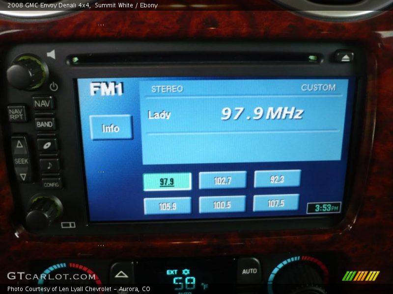 Summit White / Ebony 2008 GMC Envoy Denali 4x4