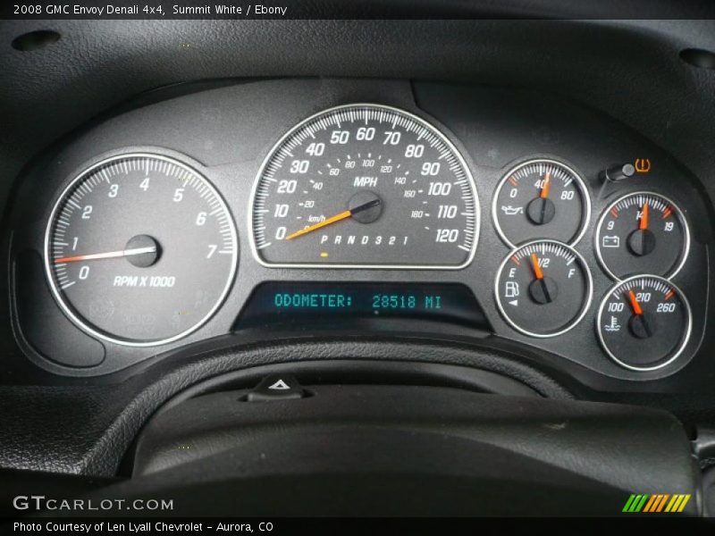  2008 Envoy Denali 4x4 Denali 4x4 Gauges