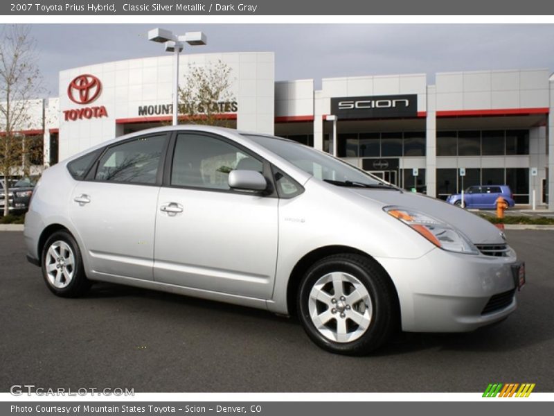 Classic Silver Metallic / Dark Gray 2007 Toyota Prius Hybrid